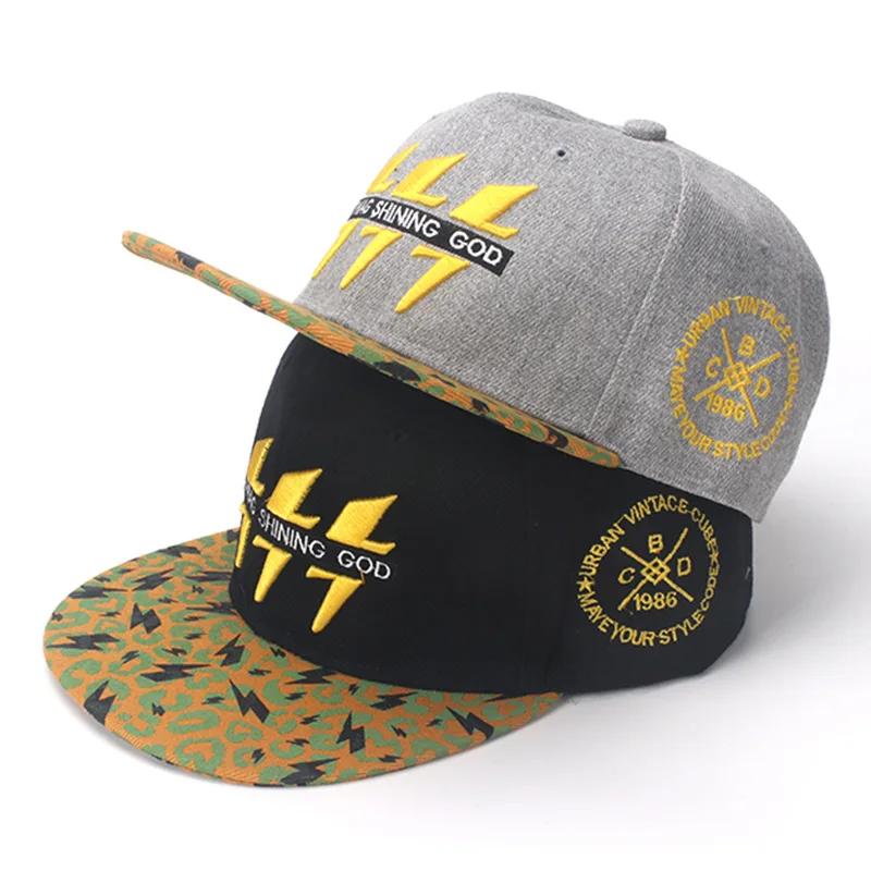 Кепка для мужчин Хлопок Вышитая Молния Snapback Шляпы Женские Для улицы Повседневная Спортивная Защита от солнца Gorra Дропшиппинг Хип-хоп Бейсбол