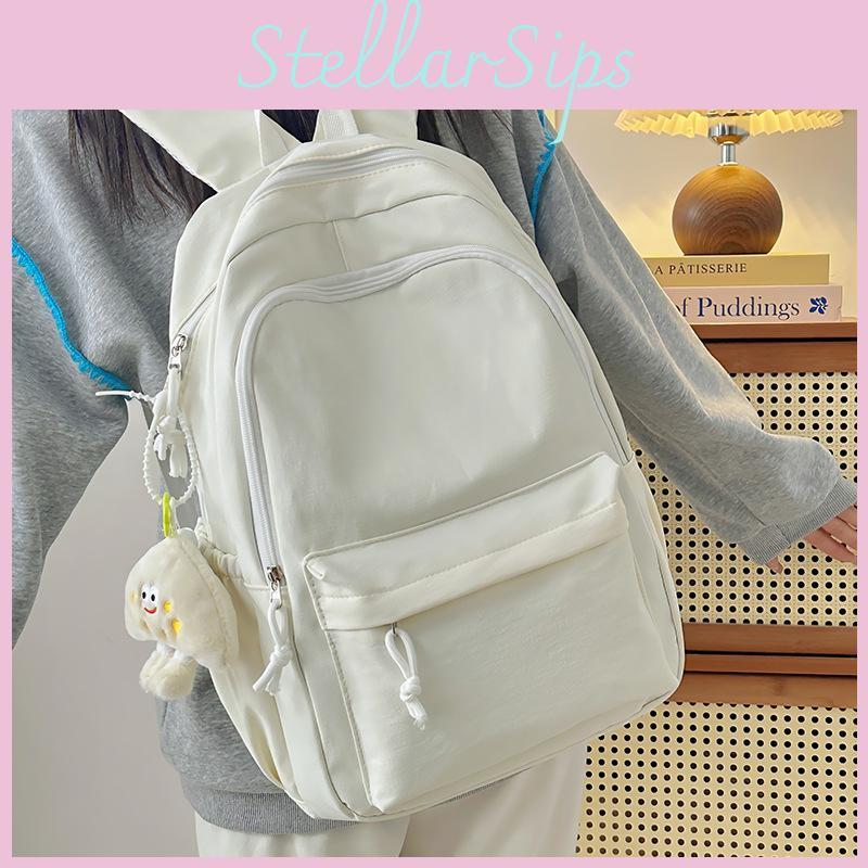 Japanese School Backpack With Lightweight Nylon Material For Students And Commuters