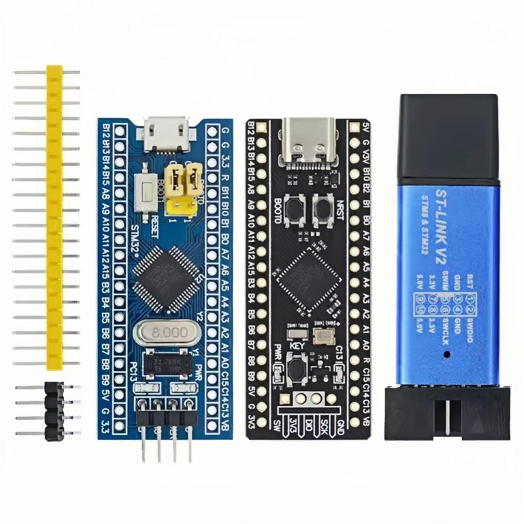 STM32F103C8T6 STM32F103C6T6 ARM STM32 Минимальная системная плата для разработки STM32F401 STM32F411 + ST-LINK V2 Загрузчик