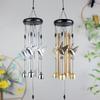 Creative Animal Outdoor Metal Wind Chimes Yard Garden Tubes Bell Copper Antique Wind Chime Wall Hanging Home Decor Wooden Wind