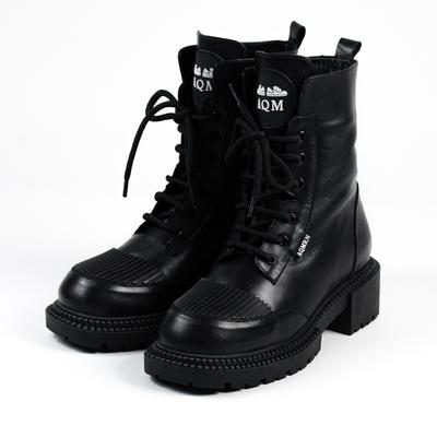 Ботинки зимние Aquamarin 308 36 Черные кожа