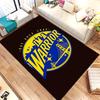 Golden State Warriors (5) Rug Suitable For Living Rooms Bedrooms Computer Rooms Dining Areas And Placement Under Tables And Chairs Also An Ideal Choic