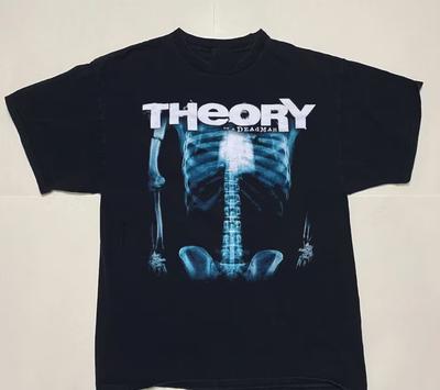 Редкий Подарок для Фаната Группы Theory of a Deadman Черная Футболка Все Размеры AH1315 Унисекс