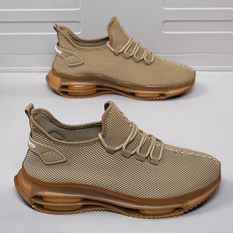 Summer new foot cover mesh light breathable running shoes air cushion hiking shoes casual sports shoes ins