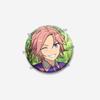 Game Peripheral Ensemble Stars Coin Brooch Cute Hakaze Kaoru Yuzuru Lapel Pins Creative Cartoon Badge Accessories Jewelry Gifts