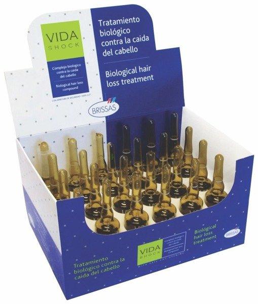 Vida Shock Ampułki Przeciw Wypadaniu Włosów Biologiczna Kuracja 24X10Ml