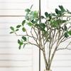 Искусственные растения Зеленая ветка Лист Для Свадьбы в свежем пасторальном стиле Дом Сад Офис Дом Искусственный Банкетный стол DIY Украшение