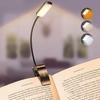 9Leds Book Light USB Rechargeable Reading Lamp Warm Cool White Daylight Portable Flexible Easy Clip Night Reading Lamp
