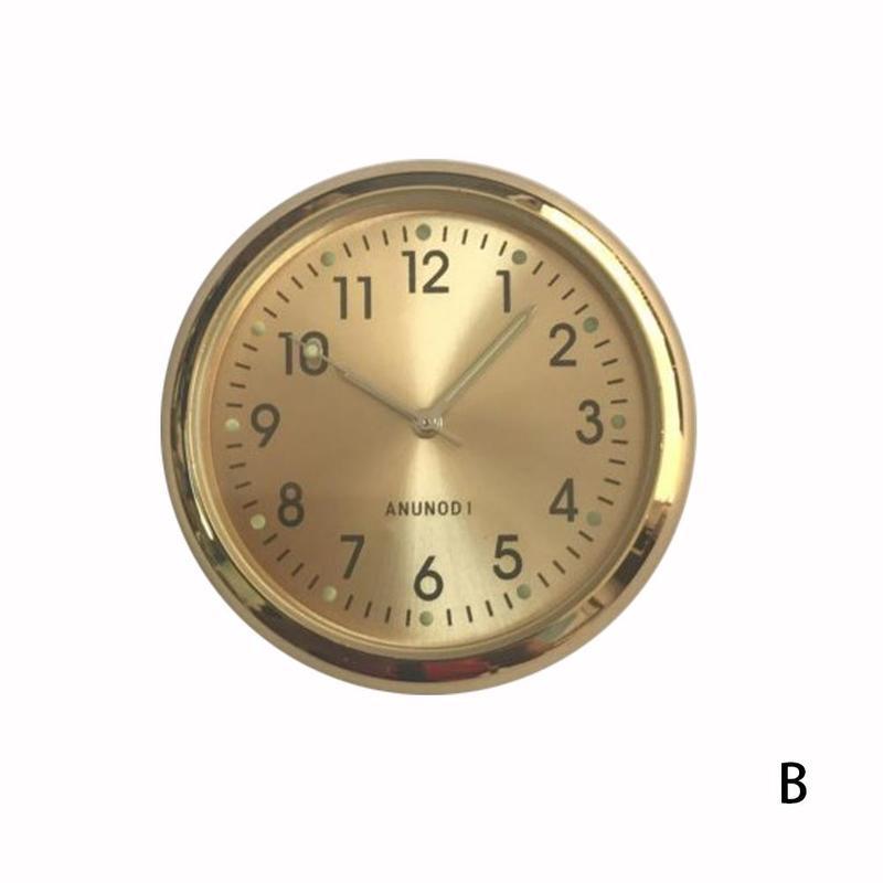 Мини-модные светящиеся автомобильные часы, автомобильные внутренние наклеиваемые цифровые часы, механические кварцевые часы, автомобильные украшения, аксессуары