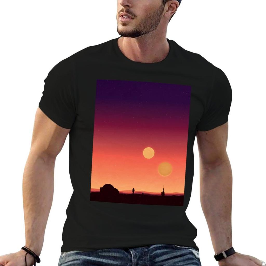 Tatooine TShirt Fashion Letter Print TShirt