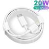 2M 6.6FT PD 20W Fast Charging Cable For iPhone 14 13 12 11 Pro Max Mini XS XR X MAX iPad 9 USB C Date Cable Charger Accessories