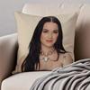 Colorful Popsavvy Singer KKaty Perry Cushion Cover Pillowcase Antidustmite Invisible Zipper Short Plush Sofa Cushion