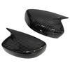 For Infiniti G25 G37 Q40 Q60 2009-2015 Car Rearview Side Mirror Cover Wing Cap Door Exterior Housing Shell Adhesive Trim ABS