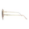 Cartier Full Frame Design Metal Round Sunglasses Unisex sunglasses Gold CT0226SA-30008387-002