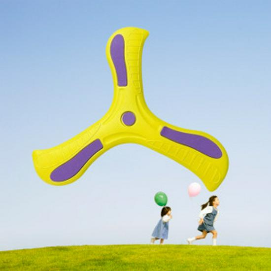 Детский бумеранг EVA с тремя лопастями – Спортивная игрушка для улицы для игр родителей с детьми