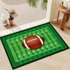 Super Bowl Themed NFL Rugs Non-Slip Machine Washable Floor Mats for Entryways and Holiday Decor Celebrate The Football Spirit