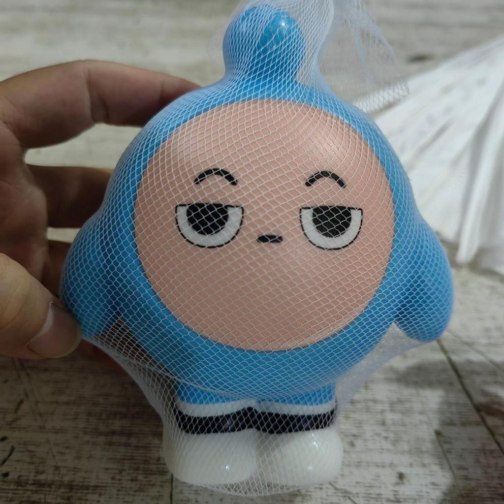 Стакан-неваляшка с песком в виде яйца собаки шиба-ину: Забавная игрушка для декомпрессии