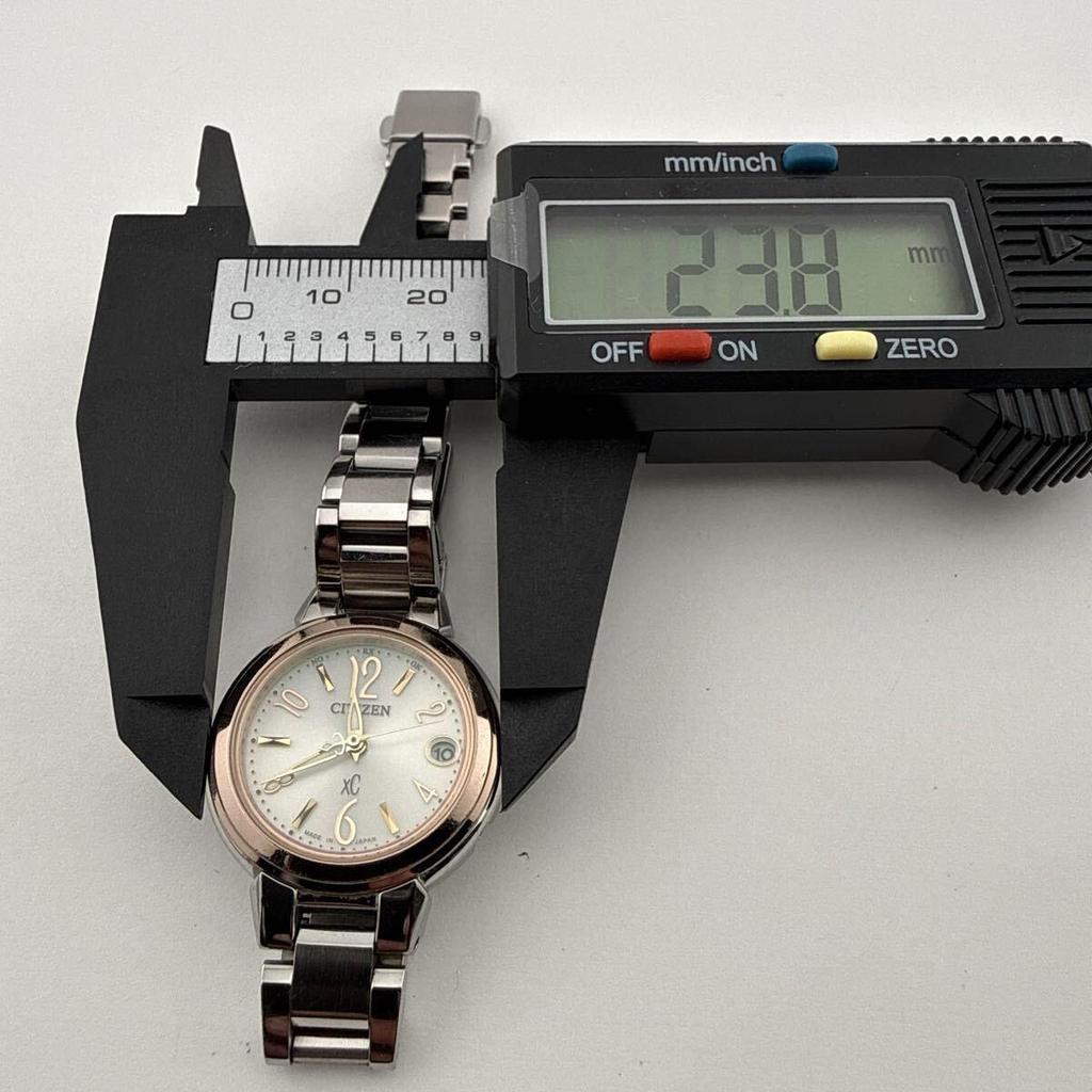 Б/У ЧАСЫ CITIZEN Citizen XC Cross Sea H058-T017487 Женские Радио-Солнечные Рабочий Продукт [S48]
