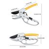 1 шт. Садовые машинки для стрижки, секаторы, секаторы с трещоткой, работа в 3 раза проще, садовые инструменты, острые садовые ножницы, ножницы для слабых рук при артрите