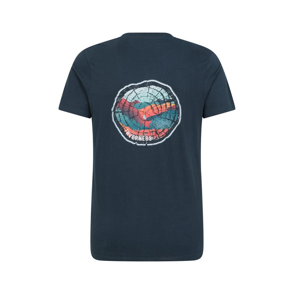 Mountain Warehouse Mens Inverness Tree Ring Organic T-Shirt