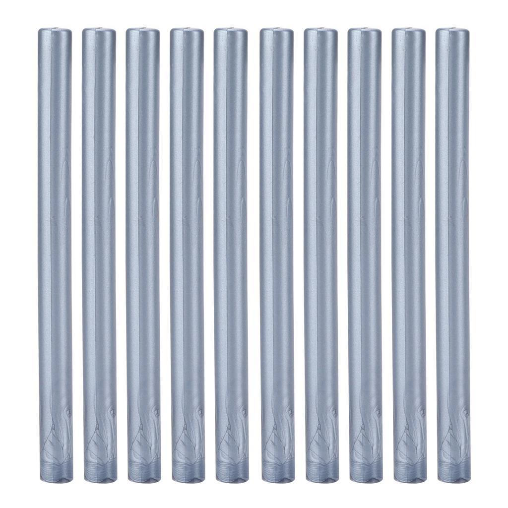 10Pcs Sealing Wax Sticks MultiColor Small Round Stamp Tools for DIY Invitations Cards Envelopes