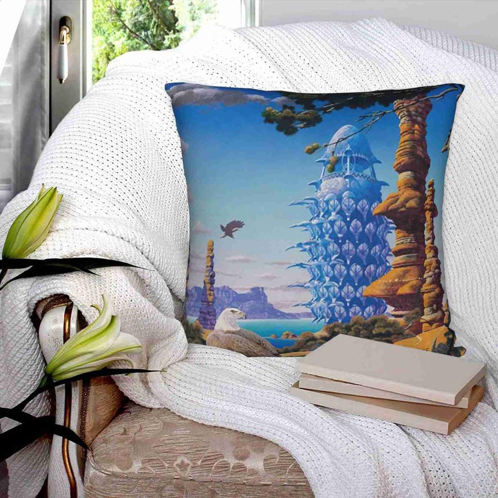 Dean Rogers 3 Soft Comfortable Pillowcase Yes Band Logo Cover