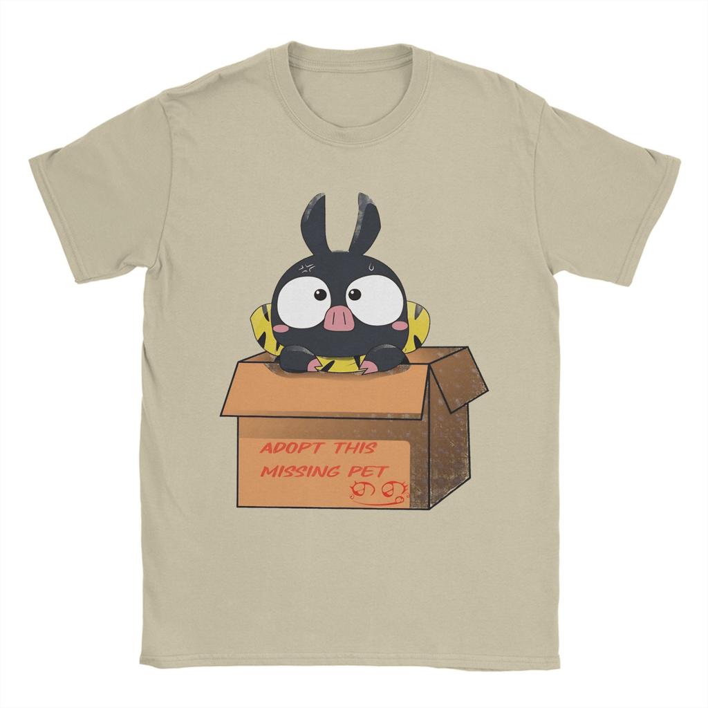 Men Women ADOPT MISSING PET P-Chan Ranma 1/2 Shirt 100% Cotton Graphic Printed Tee Shirts Top Clothing