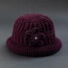 Winter Wool Knitted Hat and Scarf Set for Women - Fleece-Lined, Thick, Cold-Proof, Ear Protection.