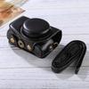 Сумка для фотоаппарата на все тело для Canon PowerShot G7 X Mark II, чехол из ПУ кожи, защитная сумка с ремешком