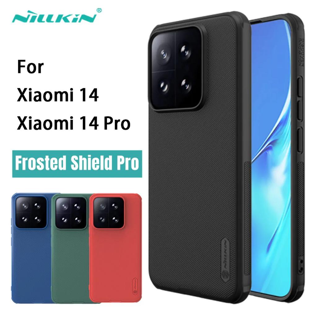 Чехол Nillkin Super Frosted Shield Pro для Xiaomi MI 14 Pro, ультратонкий жесткий защитный чехол для ПК для MI14