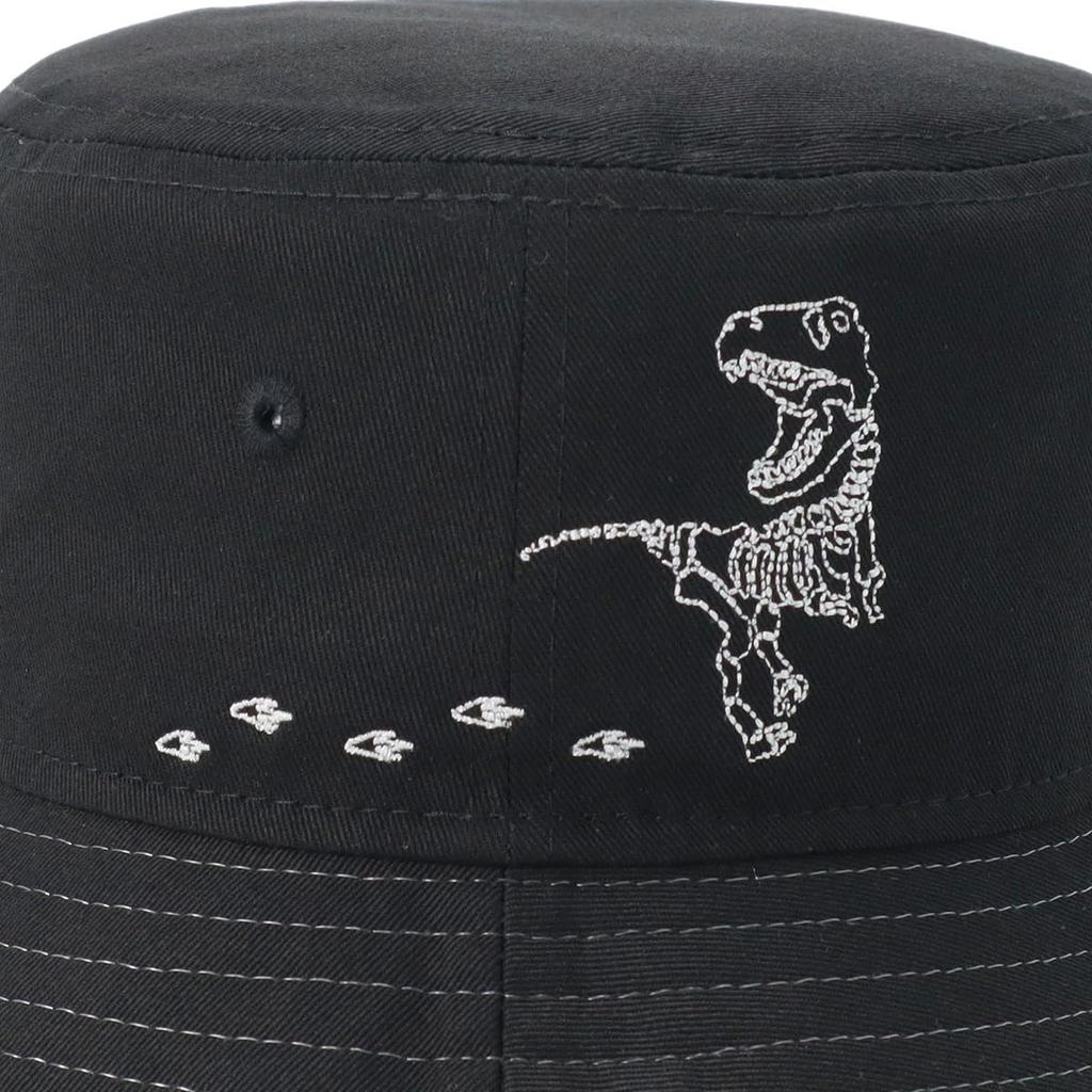 Детская панама New Era Динозавр Черный ML ДЕТСКАЯ ПАНАМА ДИНОЗАВР ЧЕРНЫЙ