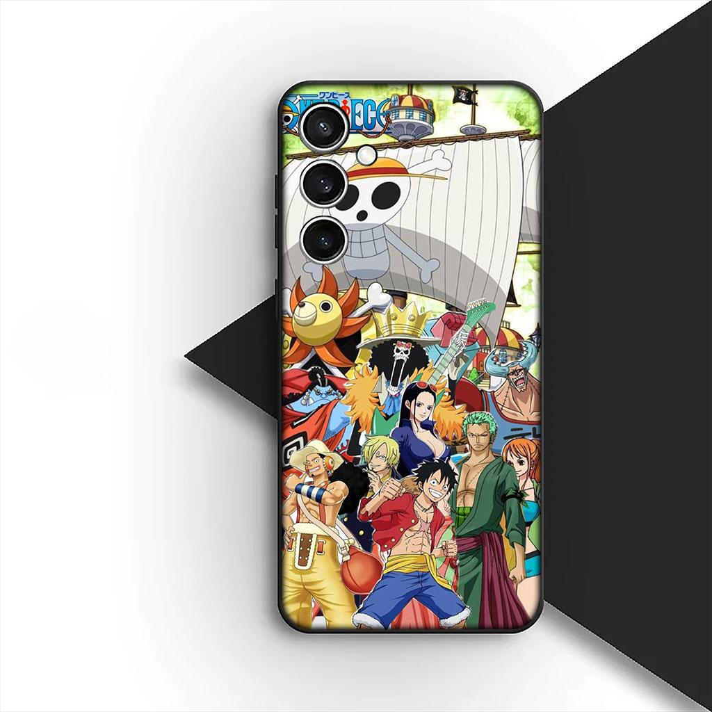 Phone Cover for Motorola Moto G86 G57 E14 E15 G14 G34 G35 G84 G24 A54 G15 Power E22 Soft Case Ace One Pieces Luffy Roronoa Zoro
