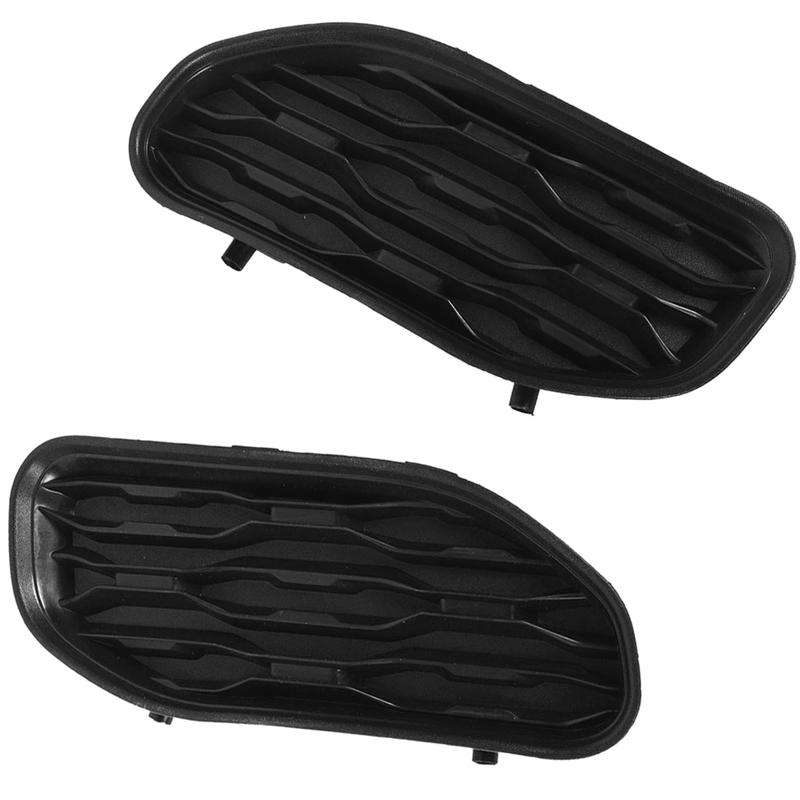 2pcs Car Front Bumper Fog Light Cover Grille Bezel for RAM 1500 68414296AA