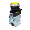 VaneAims 22MM FXB38 Plastic LED Light Push Button Switch 10A 12V 220V Momentary Latching ON/OFF Power Switch with Silver Contact