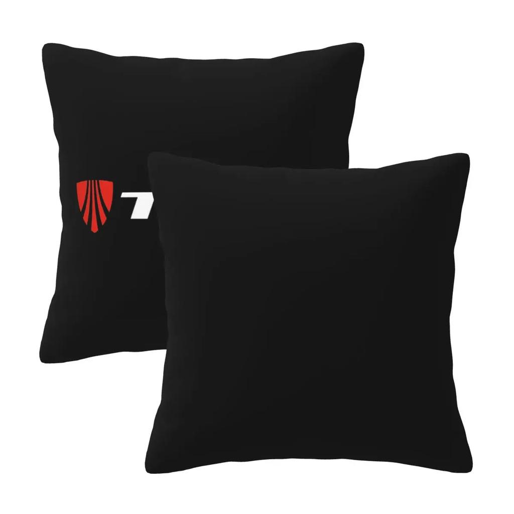 Trek Bike Logo 2 Pcs Square Pillowcase Pillow Cover Cushion Zip Decorative Comfort Throw Pillow For Home Sofa