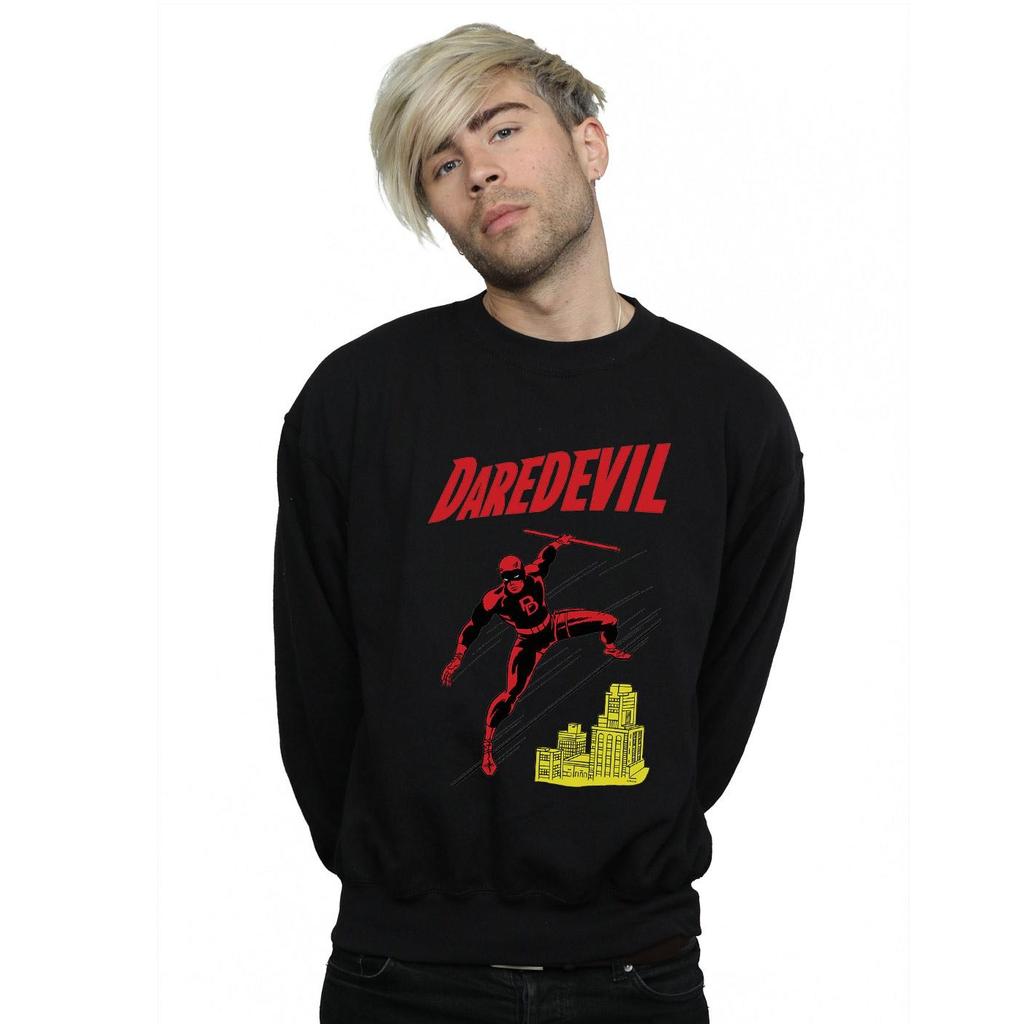 Marvel Mens Daredevil Rooftop Sweatshirt
