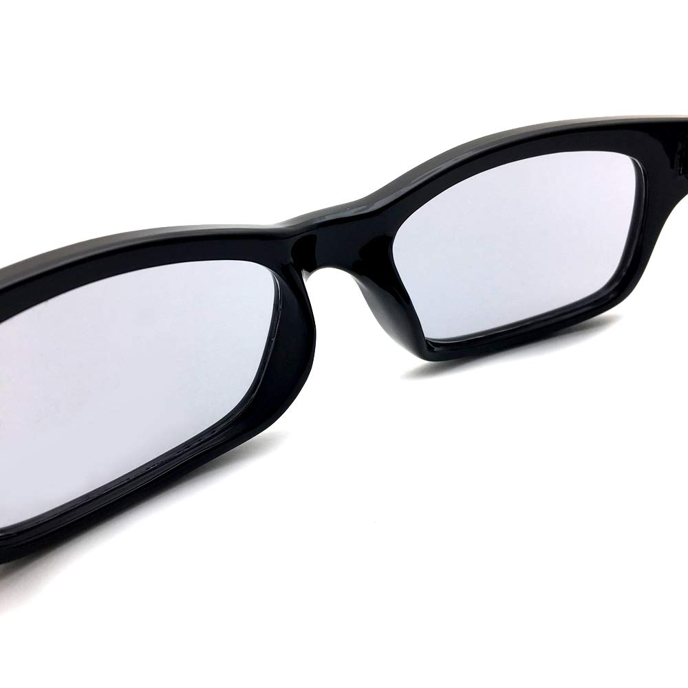 Усиленные КВАДРАТНЫЕ СОЛНЦЕЗАЩИТНЫЕ ОЧКИ квадратные ЧЕРНЫЕ СВЕТЛО-ДЫМЧАТЫЕ [SPEED ADDICT] (усиленные солнцезащитные очки) ×