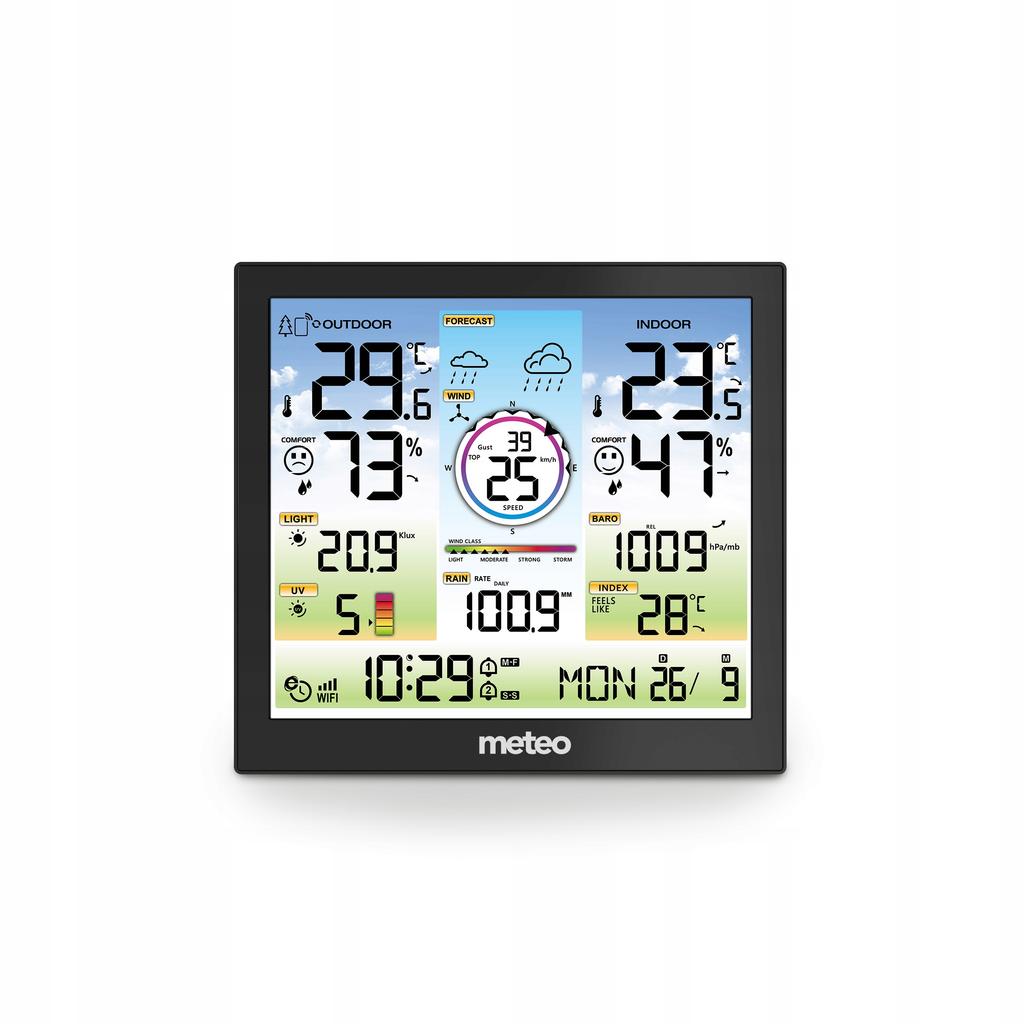 Weather Station WEATHER Wireless METEO Hygrometer Barometer WIFI SP601