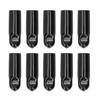 10Pcs Beer Tap Cap Rubber Covers Accessory for Beer Barrel Draft Beer Faucet Black