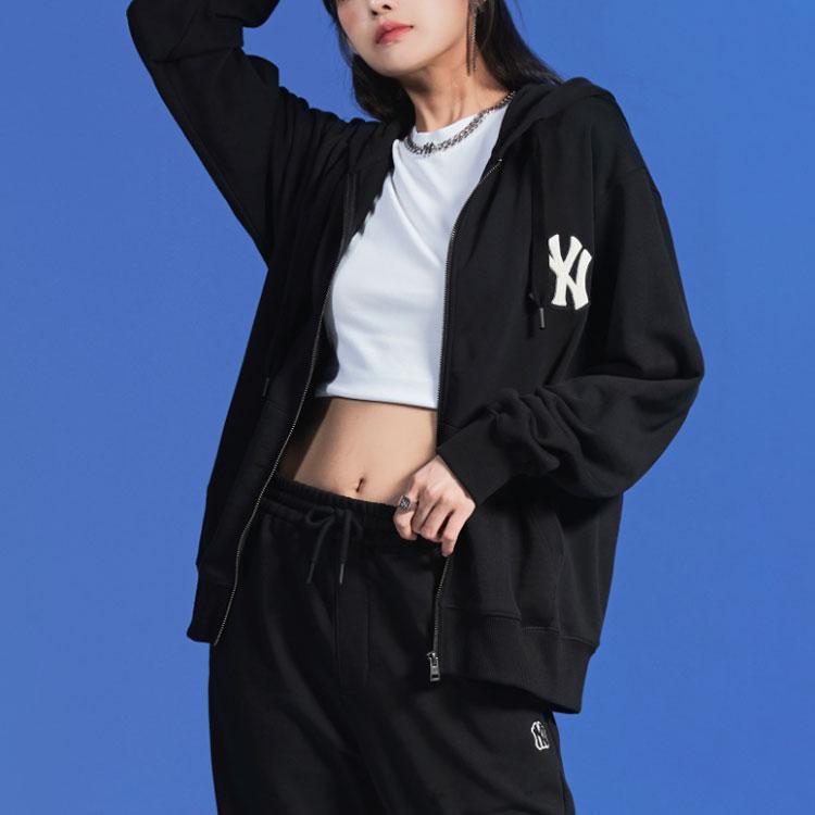 Новые унисекс свитшоты MLB с базовым логотипом, черные, 3ATRB0124-50BKS