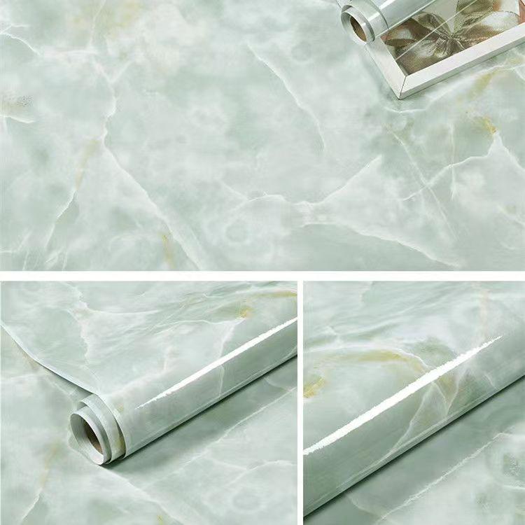 5-метровые 3D мраморные обои и обои Наклейки на стены ПВХ Винил Водонепроницаемые 3D самоклеящиеся обои для настенного стола Гостиная Домашний декор
