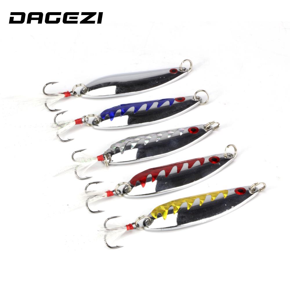 Рыболовная приманка с металлическими блестками, ложка, приманка с перьями, твердые приманки с шумом, тройной крючок, рыболовные снасти