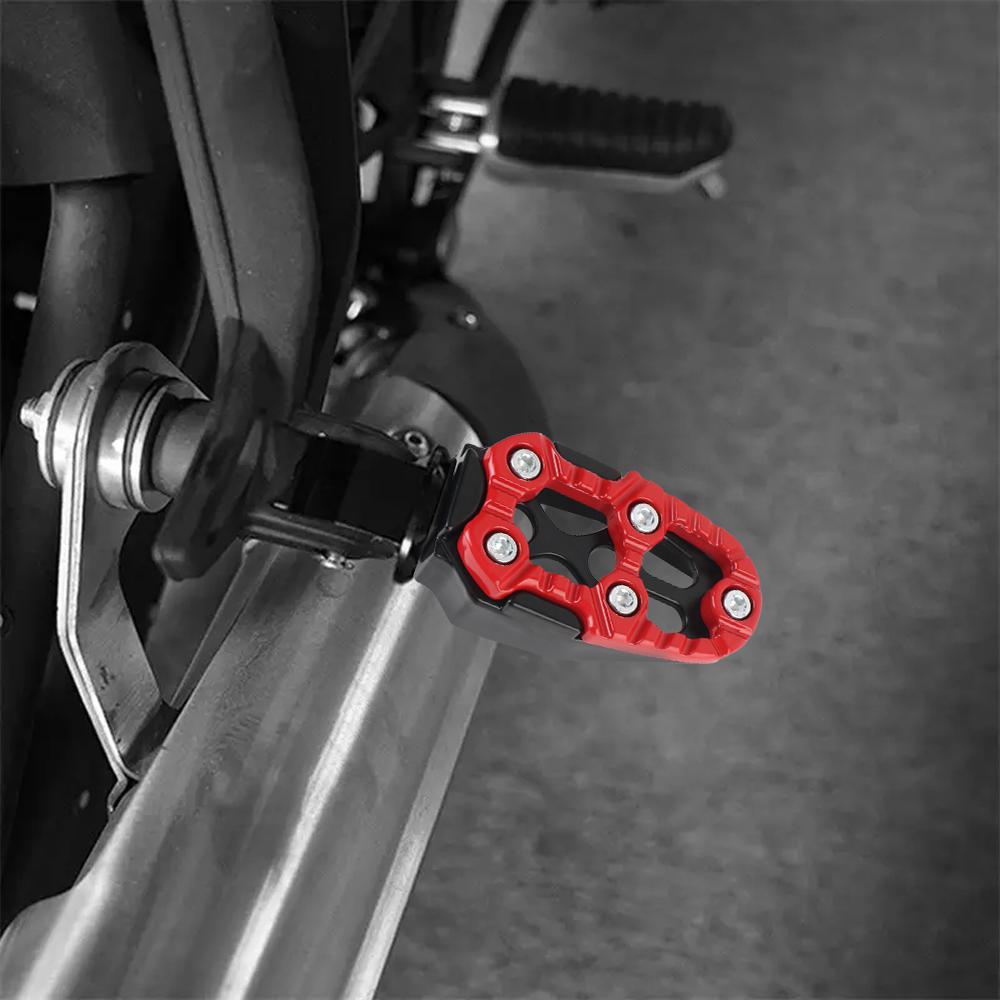 Подножки-педали из алюминиевого сплава Мотоциклетные педали CNC Подножки для питбайка Универсальные для питбайка Электровелосипедов