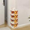 5 Tier New Simple Shoe Rack Multi-folding Space-saving DIY Home Organizer Multifunctional Economic Storage Shoe Rack