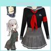 Danganronpa Пеко Пекояма Костюм для косплея Униформа Яркий Высококачественный Дизайн