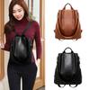 Practical PU Leather Women Travel Satchel Waterproof Rucksack Anti-Theft Bag School Shoulder Backpack