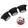 2 Tone VOLUME Knob 3PCS Accessories Blacks For Guitar