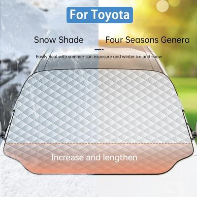 Для Toyota Corolla Yaris Aygo Prius RAV4 CHR Camry Автомобильный Защитный Хлопковый Чехол от Снега, Ветра, Мороза, Солнца