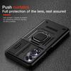 KEYSION Противоударный защитный чехол для OPPO A60 4G Slide Push Pull Защитное кольцо для объектива камеры с кольцом-подставкой Задняя крышка телефона для OPPO A60