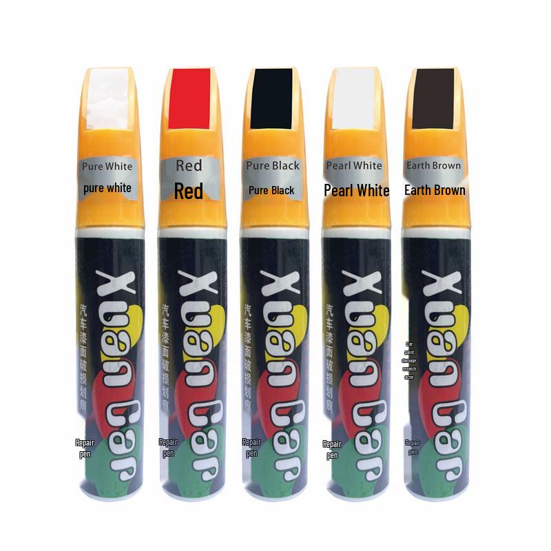 Универсальный карандаш для подкраски царапин автомобиля - Черный и Белый